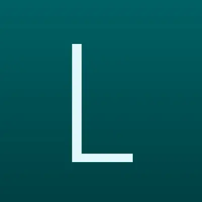 Lingua, школа английского языка, лого-визитка