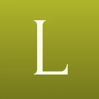 Людмила, мастерская по ремонту одежды, лого-визитка