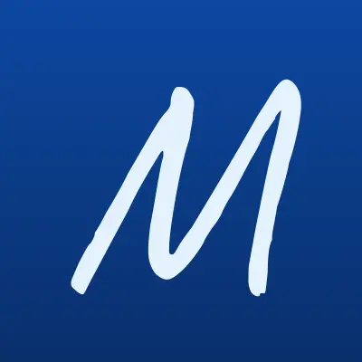 Манхеттен, магазин продуктов, лого-визитка