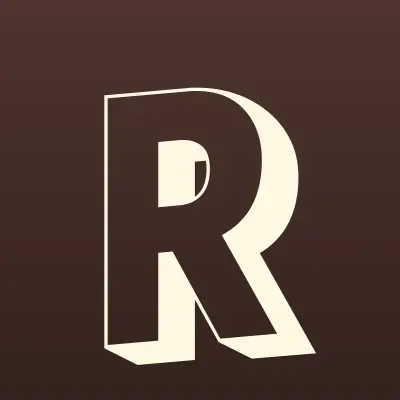 Руль, магазин автотоваров, лого-визитка